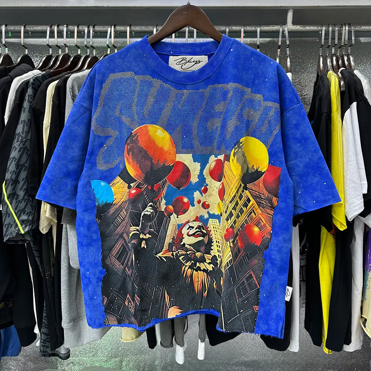 Vintage Prisoner Skull Graphic Tee