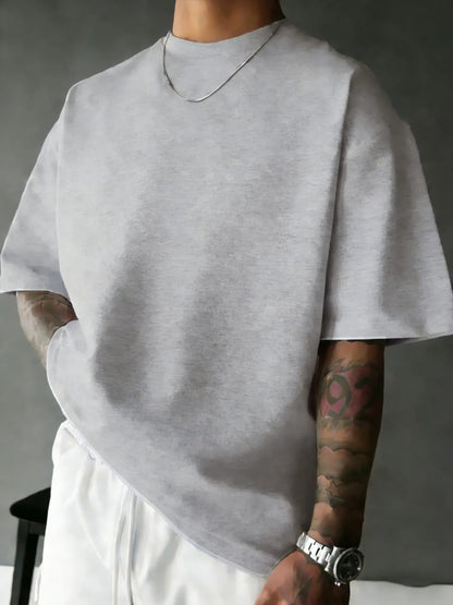 Men's Premium Oversized Cotton Tee