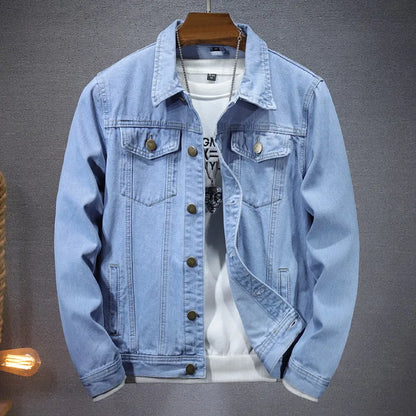 Urban Edge Black Denim Jacket