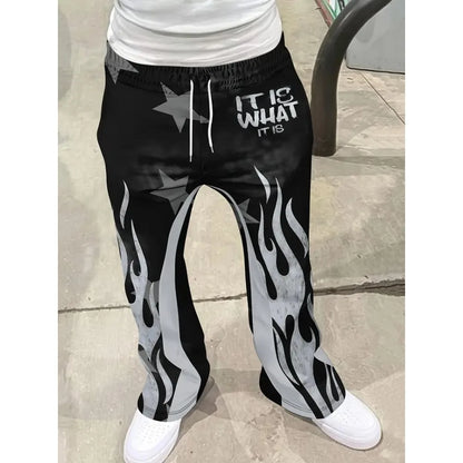 Cosmic Vibe Black Pants