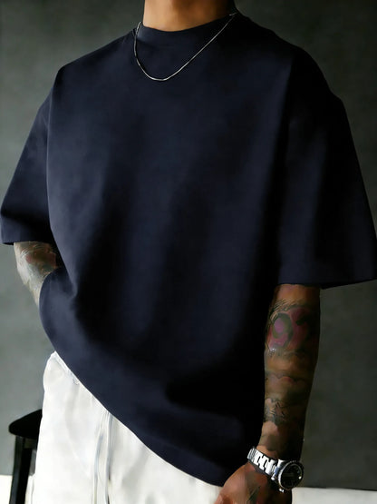 Men's Premium Oversized Cotton Tee