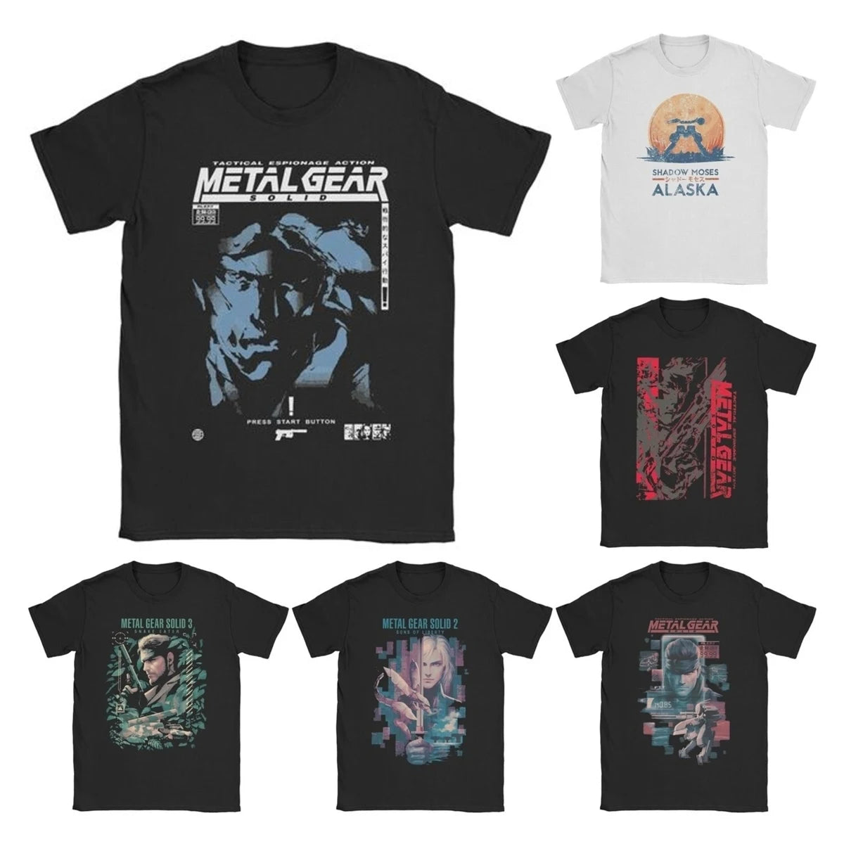 T-Shirt Metal Gear Solid Classic
