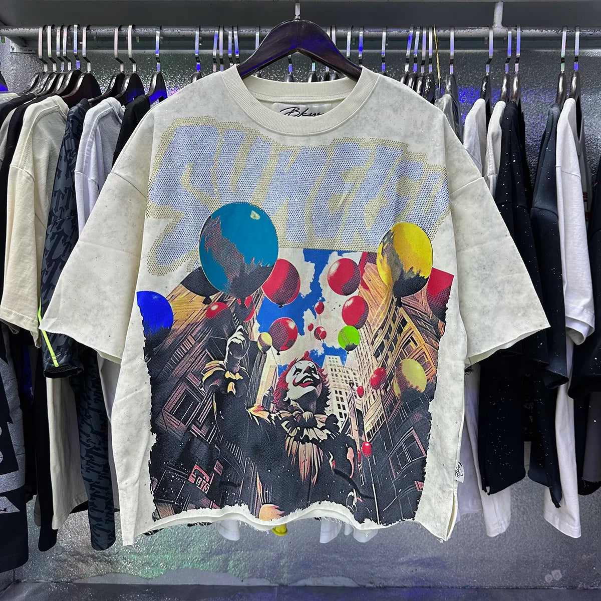 Vintage Prisoner Skull Graphic Tee