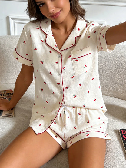 Cherry Dreams Pajama Set