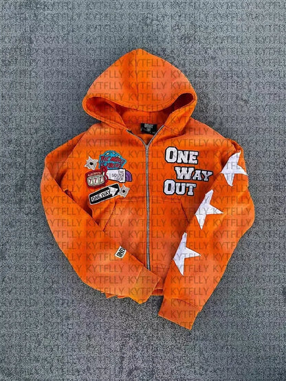 Hoodie One Way Streetwear