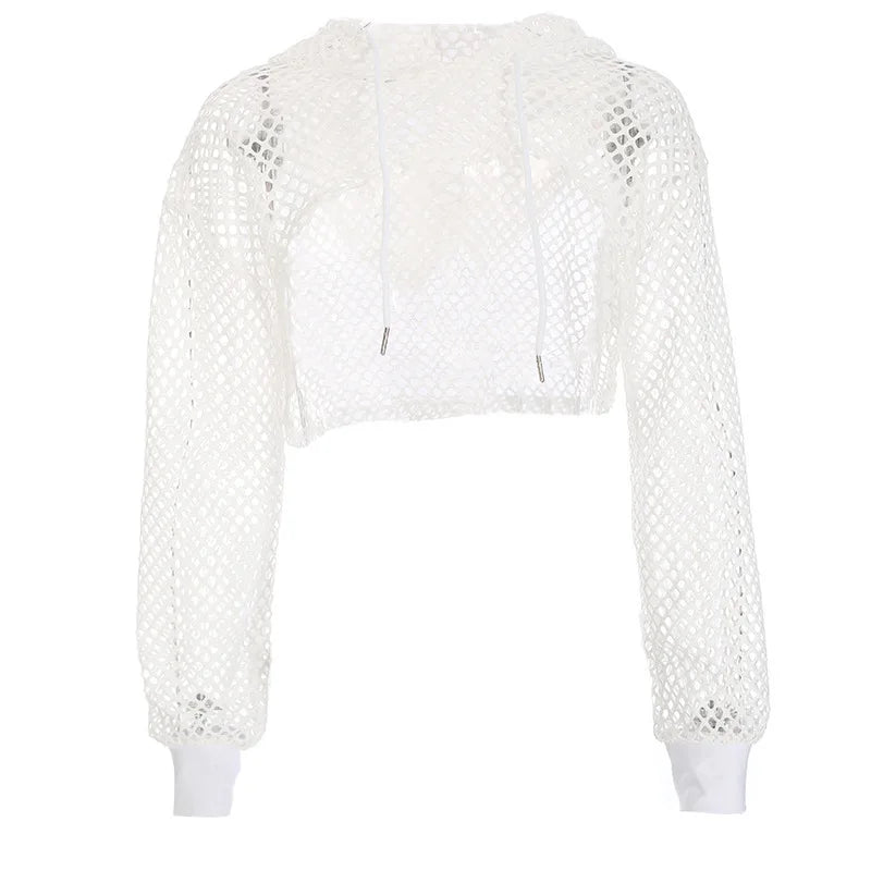 Lightweight Mesh Hooded Jacket
