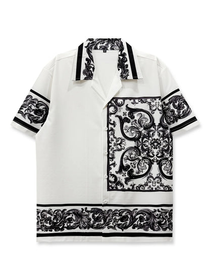 Men’s Vintage Baroque Resort Shirt