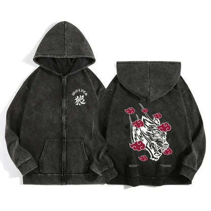Hoodie Wolf Spirit Vintage