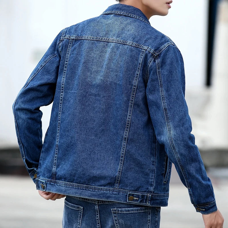 Jacket Denim Essential Blue