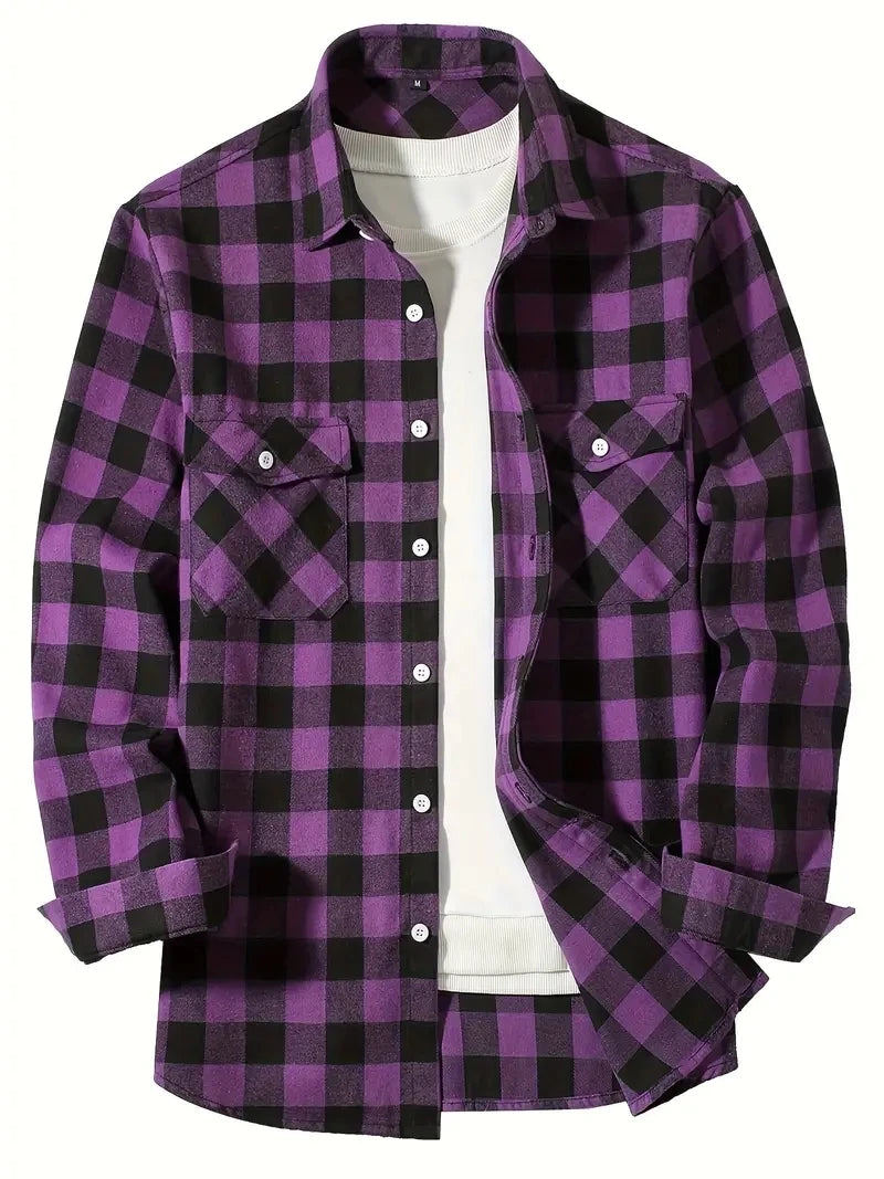 Shirt Red Check Urban