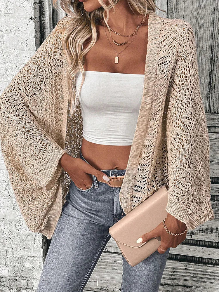 Sunset Breeze Crochet Sweater
