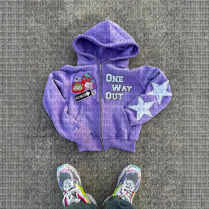 Hoodie One Way Streetwear