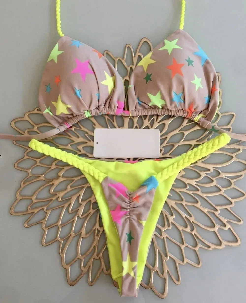 Swimwear Pink Hearts
