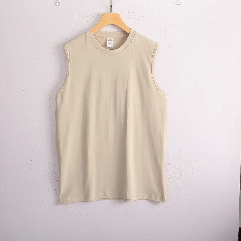 Essential Red Sleeveless T-Shirt