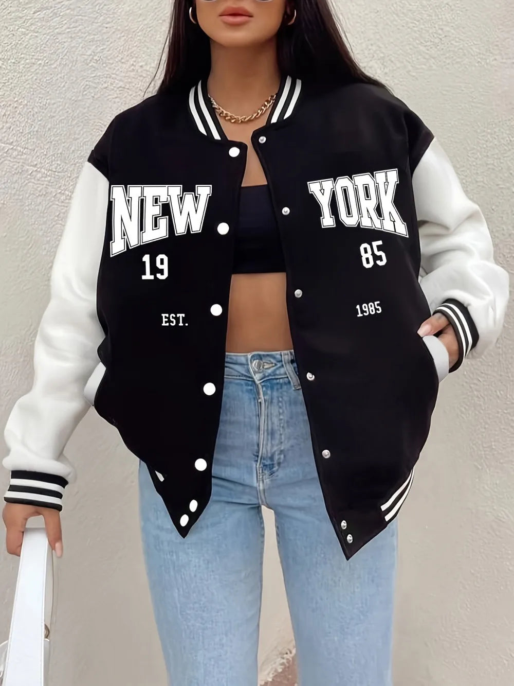 Classic New York Varsity Jacket