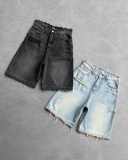 Short Urban Distressed Black