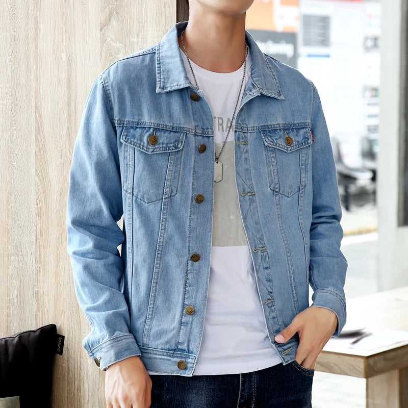 Jacket Denim Essential Blue