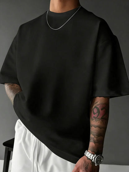 Men's Premium Oversized Cotton Tee