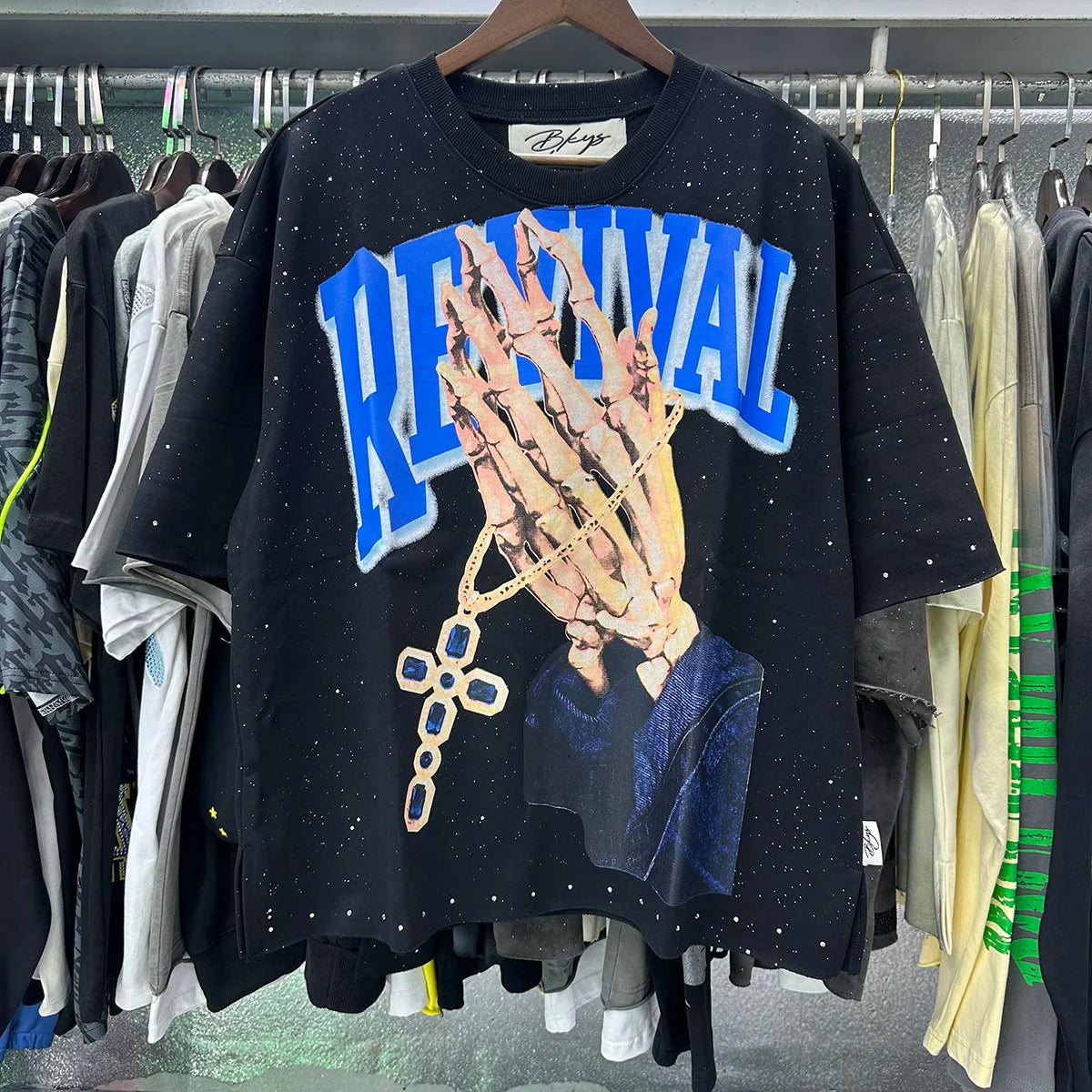 Vintage Prisoner Skull Graphic Tee