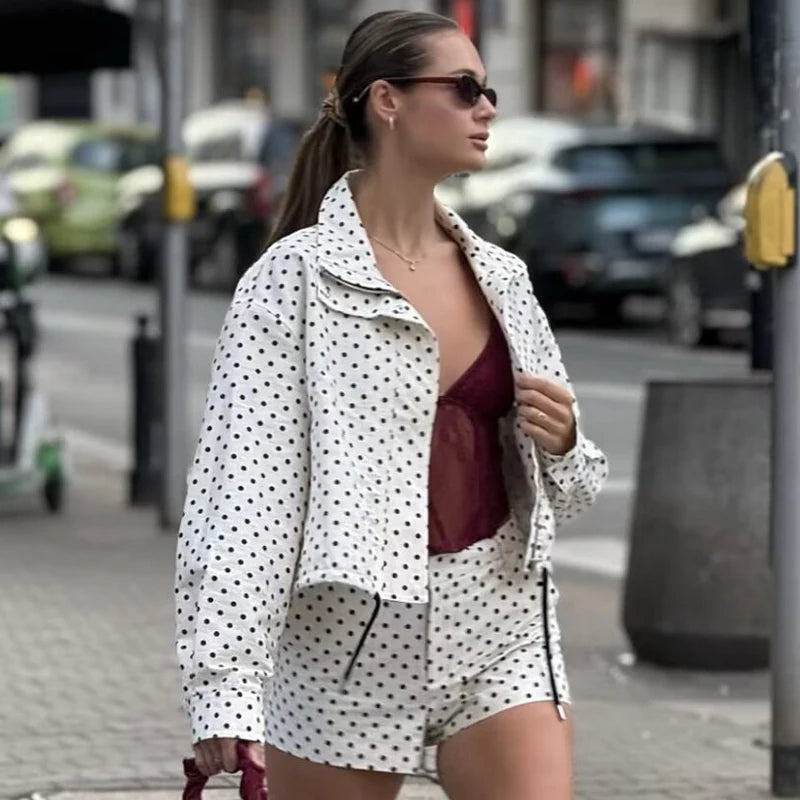 Timeless Polka Dot Outfit