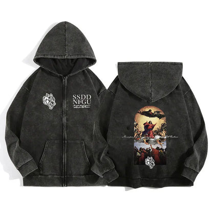 Hoodie Wolf Spirit Vintage