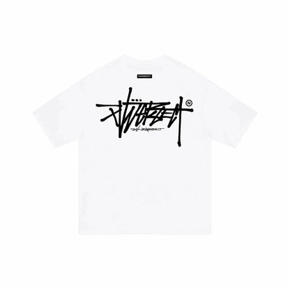 Street Script Black Tee