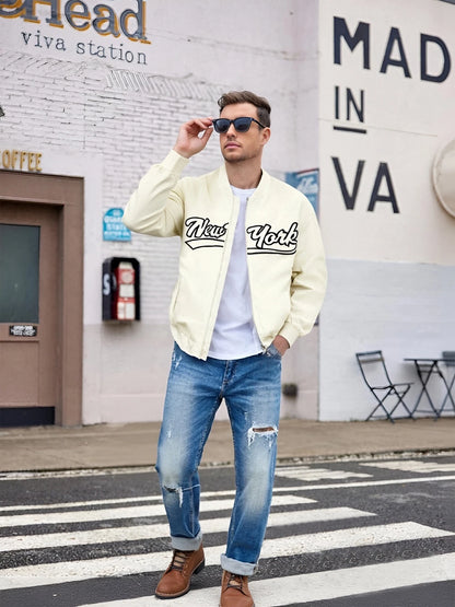 Jacket Varsity Heritage Cream