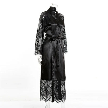 Romantic Lace Robe Nightwear