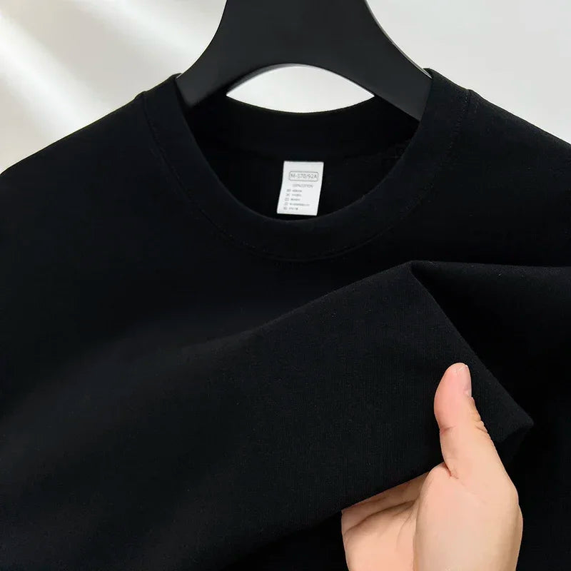 Men's Minimalist Black T-Shirt