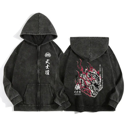 Hoodie Wolf Spirit Vintage