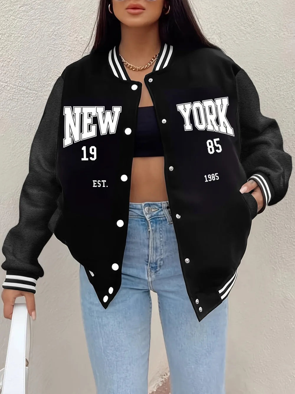 Classic New York Varsity Jacket