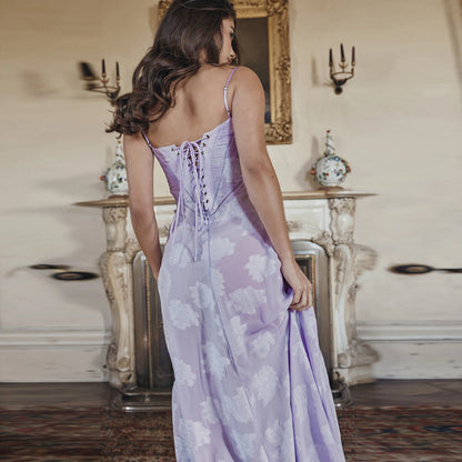 Women's Elegant Spaghetti Strap Formal Dress