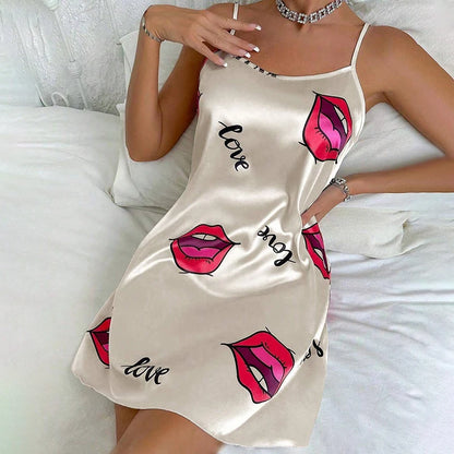 Twinkle Star Satin Nightgown