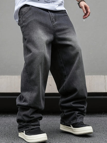 Jeans Oversize Midnight Black