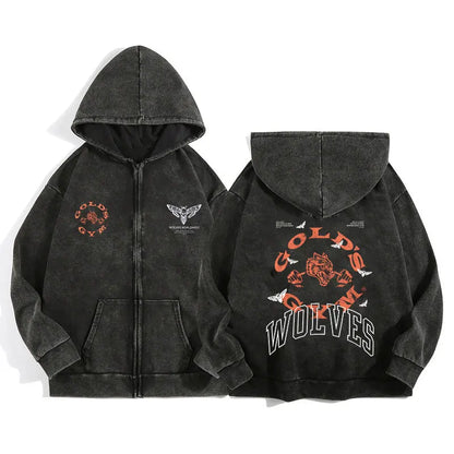 Hoodie Wolf Spirit Vintage