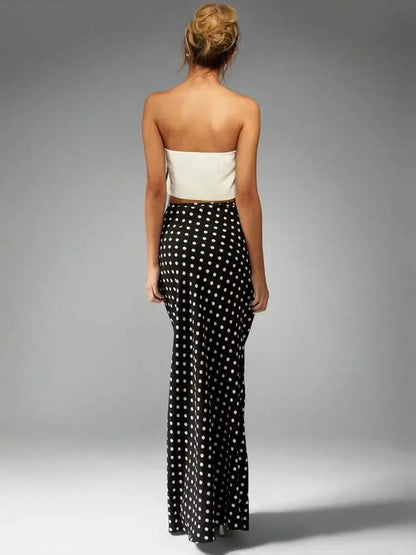 Monroe Polka Dot Skirt