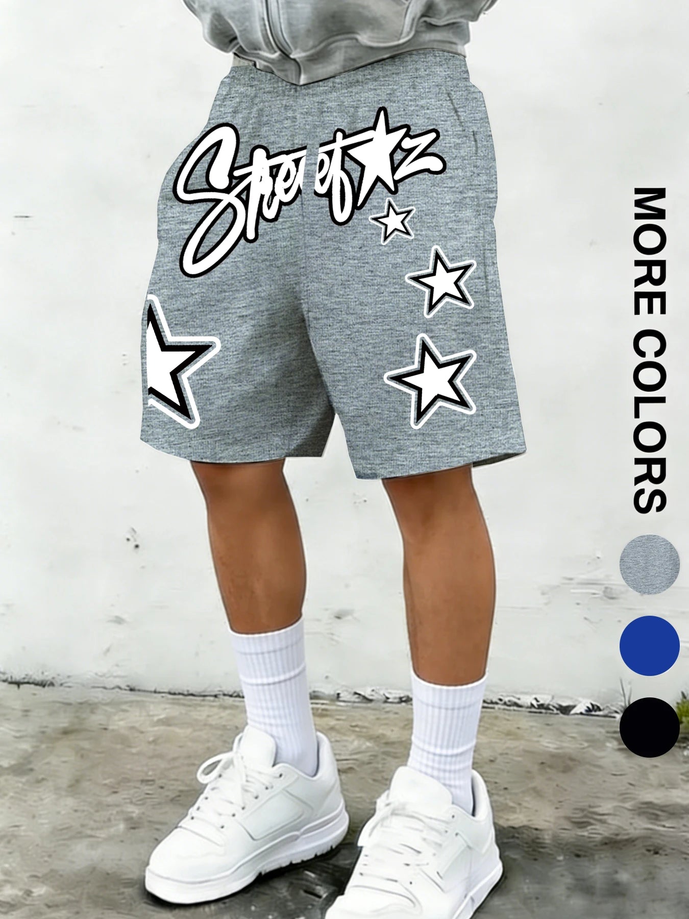 Short Urban Stars Black