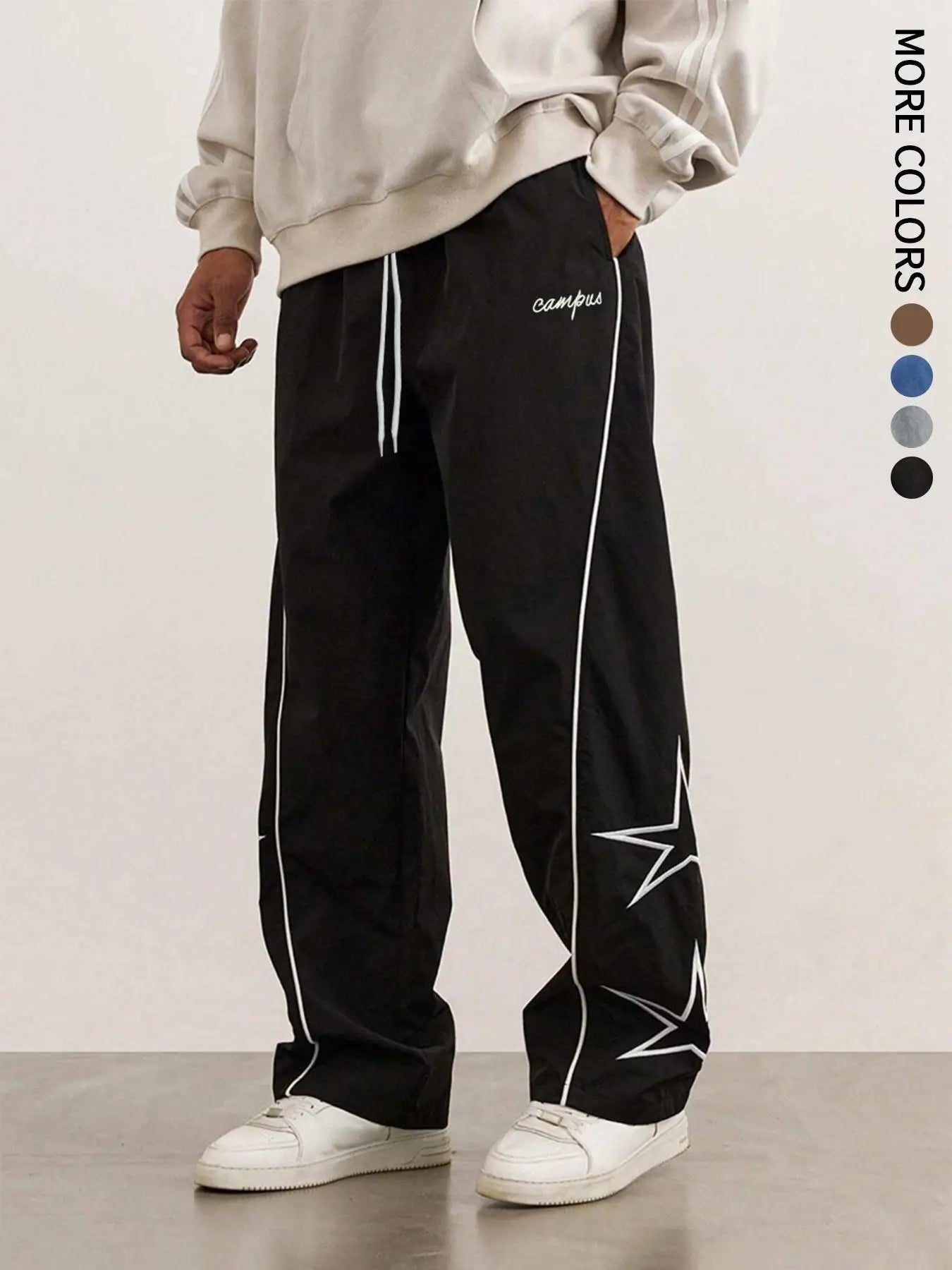 Urban Star Black Joggers