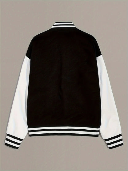 College Chic Bomber Jacket