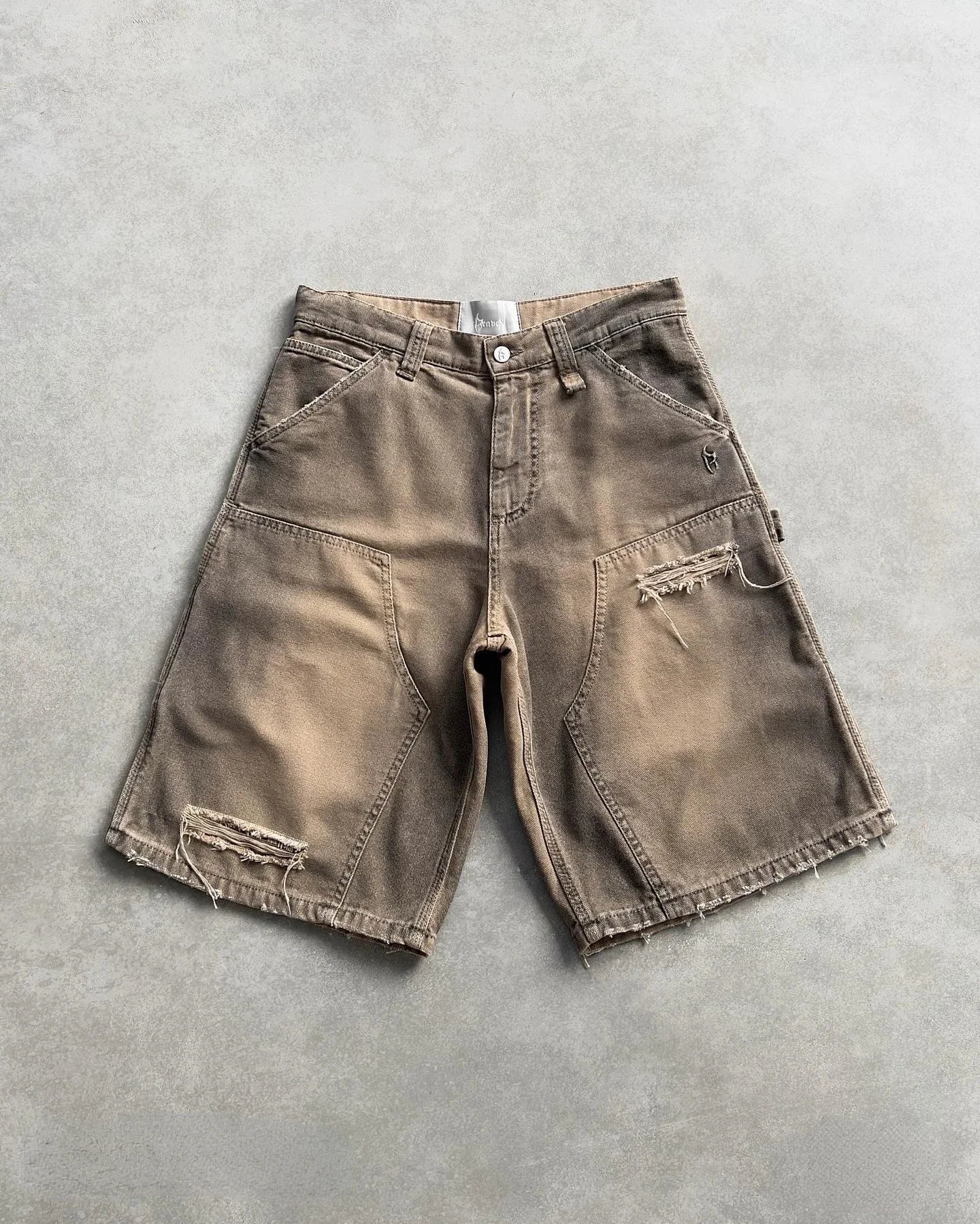 Short Urban Distressed Black