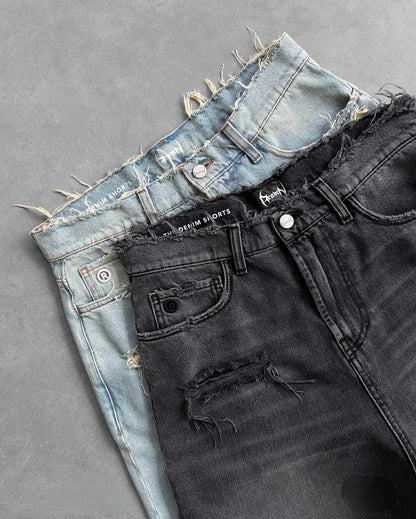 Short Urban Distressed Black