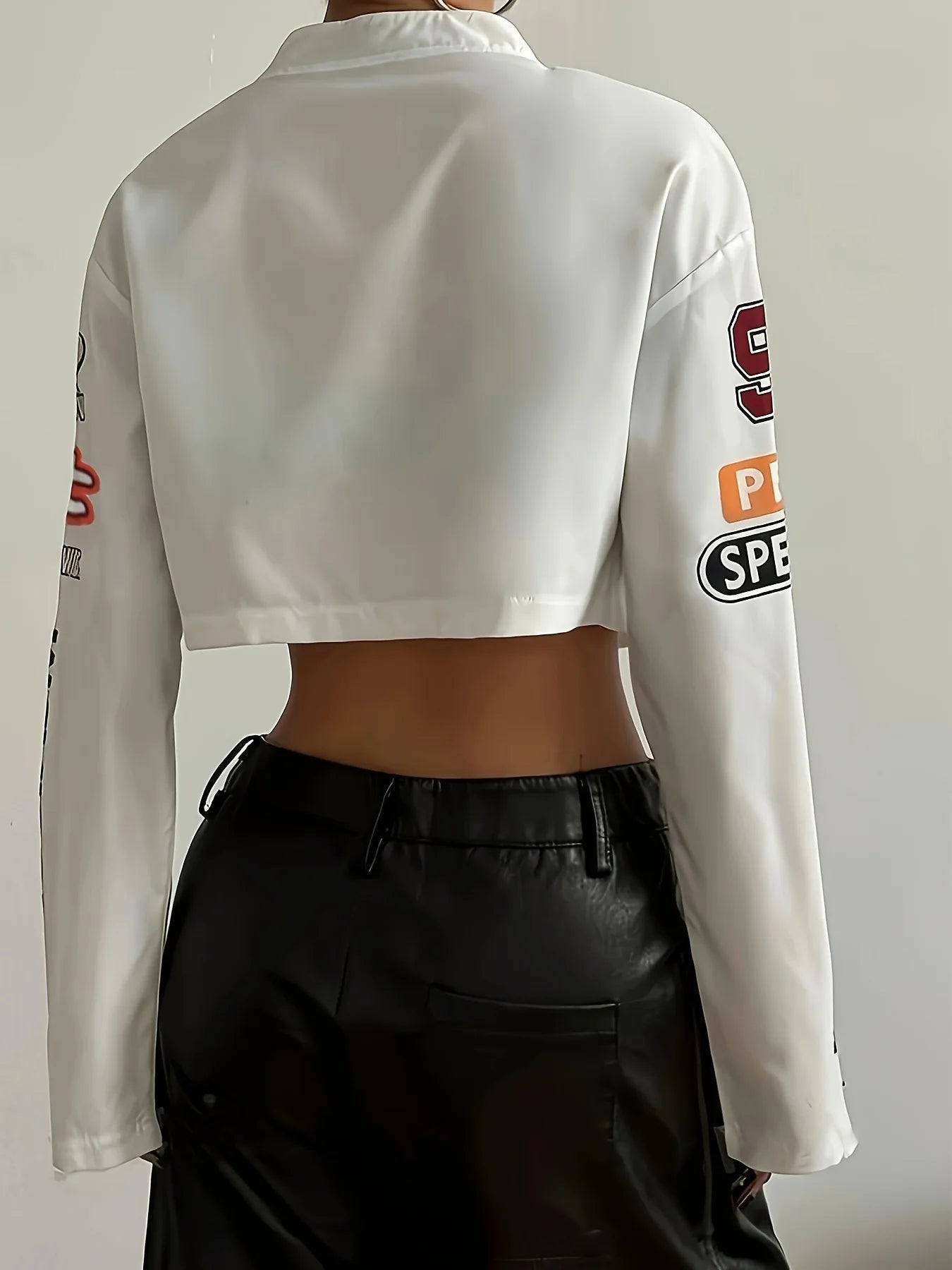 Racing Spirit Cropped Jacket