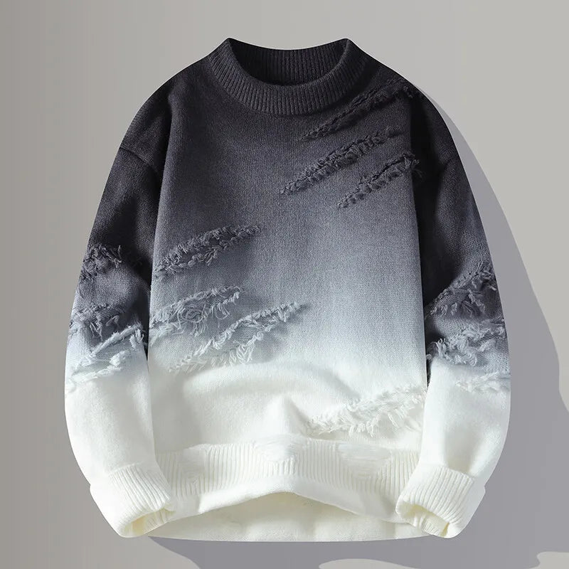 Streetwear Fade Effect Sweater