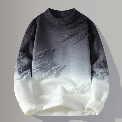 Streetwear Fade Effect Sweater