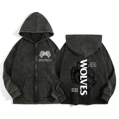 Hoodie Wolf Spirit Vintage