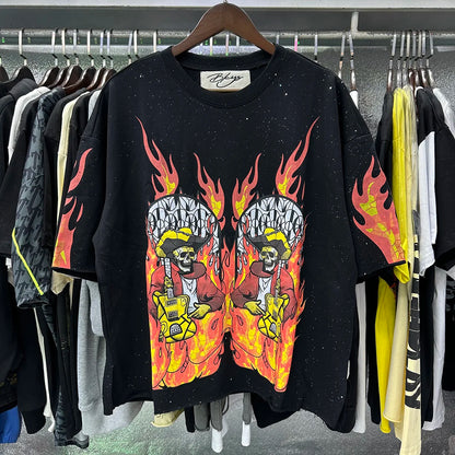 Vintage Prisoner Skull Graphic Tee