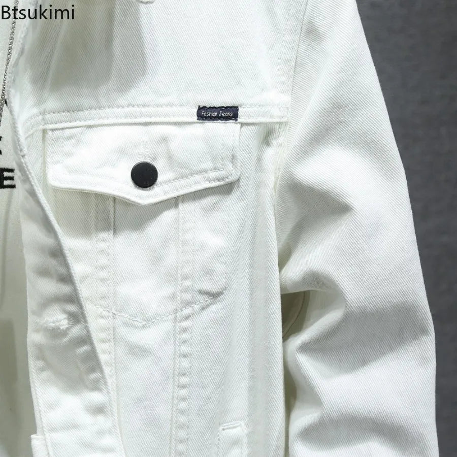 Jacket White Urban Style