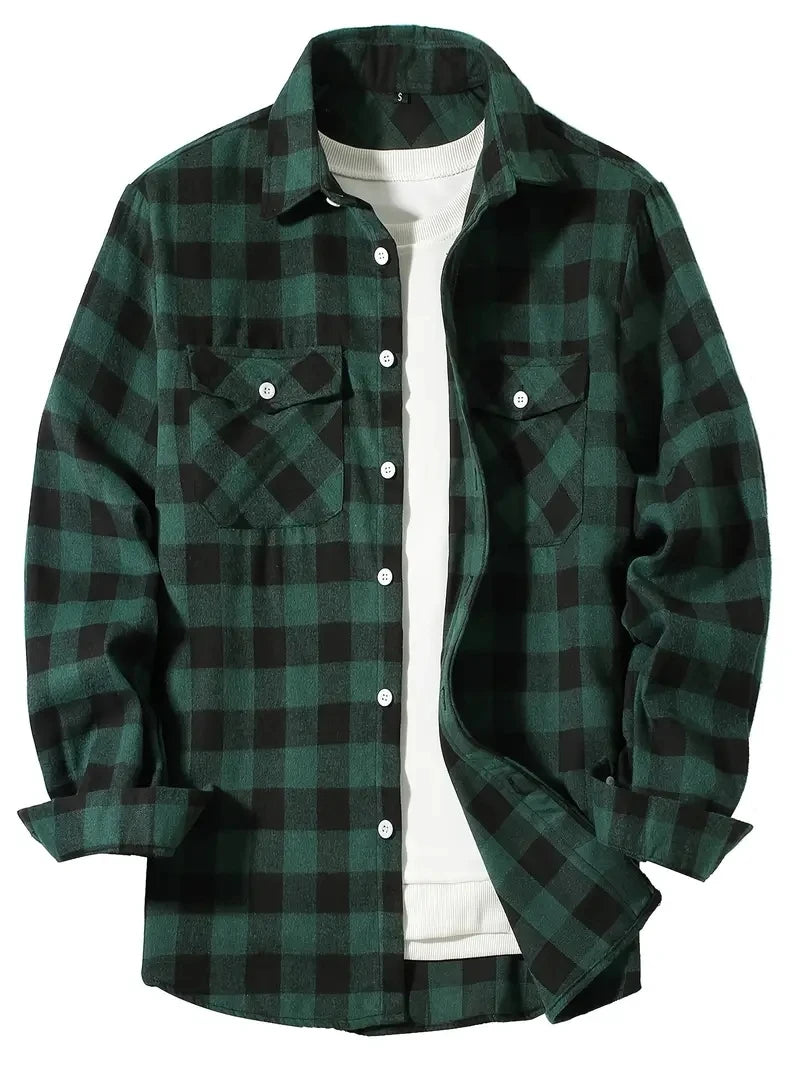 Shirt Red Check Urban