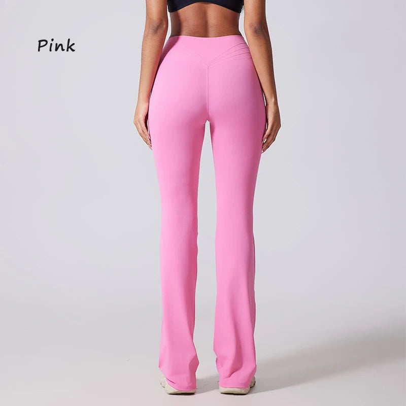 High-Waist Flare Active Leggings