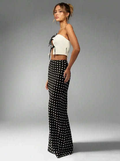 Monroe Polka Dot Skirt